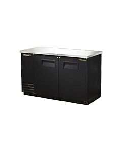 True TBB-2-HC 59" Two Solid Swing Door Back Bar Cooler