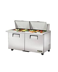 True TSSU-60-24M-B-ST-HC 60" Mega Top 2-Door Salad/Sandwich Prep Table