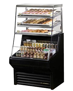 True THAC-36DG-HC-LD 36" Refrigerated Horizontal Air Curtain - 8.8 cu. ft. - USA