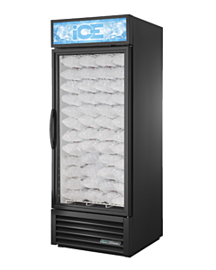 True GDIM-26NT-HC~TSL01 30" No Tank Freezer Glass Door Ice Merchandiser - 115V - USA
