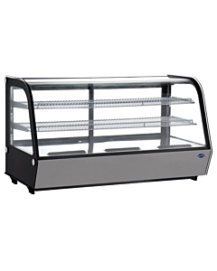 Zanduco 48" Countertop Refrigerated Showcase with 202L Capacity - 110V, 340W - USA