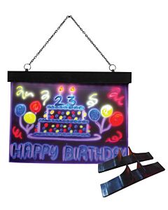 Omcan Desktop and Hanging LED write-on Flash Board