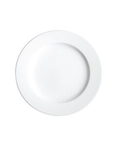 Tableware Solutions Narrow Rim Plate, Continental, Plain White, 10", 24 / case 50CCPWD 001