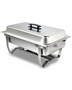 Omcan 8.5-Litre Chafing Dish with Foldable Legs