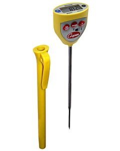 Cooper Atkins DFP450W Digital Pocket Test Thermometer with Temperature Alarm