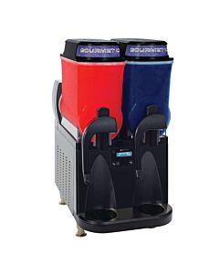 Bunn ULTRA-NX Gourmet Black Slushy/Frozen Beverage Machine with 2 Hoppers/11.4L Capacity - 120V, 58000.6010 - USA