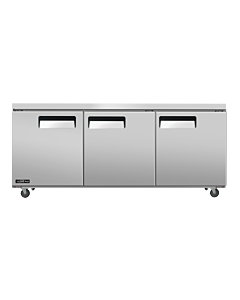 Juneau 72" Undercounter Refrigerator Three Door, 11 cu.ft. - 115V, 510W