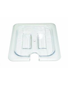 Omcan Clear Polycarbonate Slotted Cover for Slotted Pans