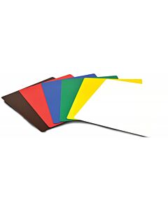 Omcan 18" x 20" x 1.4 mm Flexible Cutting Boards/Set - 6 Colors - CA