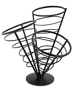 Omcan 3-Cone French Fry Holder
