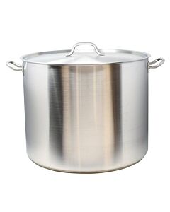 Omcan 60 qt/57 L Stock Pot with Cover