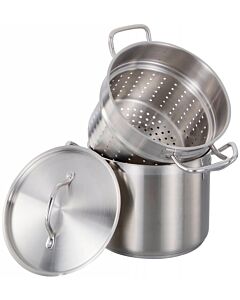 Omcan 8 QT Steamer/Pasta Cooker - CA