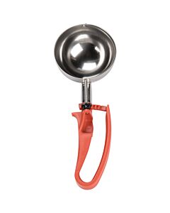 Vollrath 47388 Disher With Squeeze Handle 8 Oz - Orange