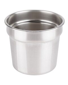 Vollrath 78184 Vegetable Inset, 7 1/4 Quart Stainless Fits 8-1/2 Opening