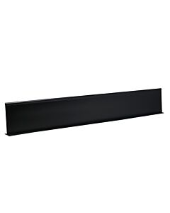 Omcan 5" x 30" Solid Divider - Black - CA