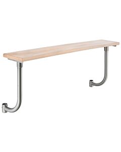 Omcan 10" X 48" Wooden Adjustable Cutting Board for 24" Long Equipment Stand - Maple Wood - USA