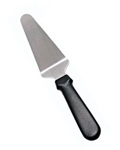 Omcan Pie Server with 4 5/8" x 2 3/8" Blade with Plastic Handle - Black