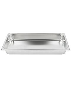 Vollrath Super Pan V Full Size Stainless Steel Steam Table Pan - 12.8" x 20.9" x 2.5" - USA