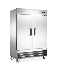Aurora 54" Two-Door Reach-In Freezer with 1169L Capacity - 110V, 780W