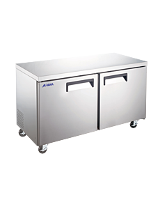 Aurora 48" Undercounter Two-Doors Freezer with 320L Capacity - 110V, 352W