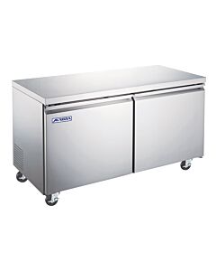 Aurora 60" Undercounter 2-Doors Refrigerator with 425L Capacity - 110V, 285W