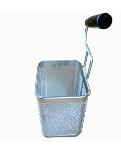 Trento Pasta Cooker Rectangular Basket with Right Handle