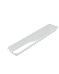 Cambro 6302MT148 White Fiberglass Market Pan 6" X 30" X 2"
