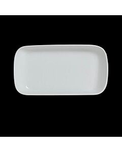 Steelite Rectangle Tray 7 3/4" x 4 1/8" x 1" (10 1/2 oz), 12 /case 6900E569