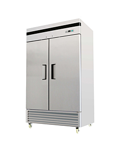 EFI C2-39VC 39" Bottom Mount Two Solid Door Reach-In Refrigerator - 120V, 384W