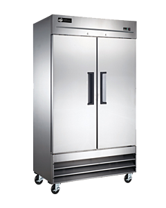 EFI X-Line C2-39VCX 39" Bottom Mount Two Solid Door Reach-In Refrigerator - 115V, 1/2 HP