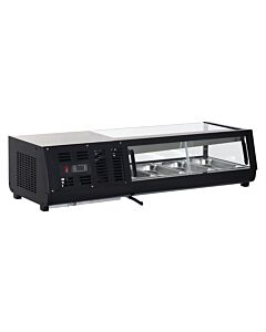 Omcan 60" Refrigerated Showcase Sushi 110V/60/1