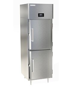 Delfield DSLR1-SH 32.4" Singled Section Reach In Refrigeration with Solid Half Doors 21 cu.ft. - 115V/1