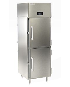Delfield DSLFPT1-SH 34" Wide Single Section Pass Through Freezer with Solid Half Doors