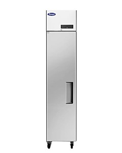 Atosa MBF15FSGRL 17" Slim Top Mount Solid Left Door Reach-In Freezer - 13 cu.ft. - CA