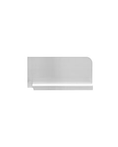 Zanduco Stainless Steel Splash Guard for 18" x 21" Pot Sinks - Right