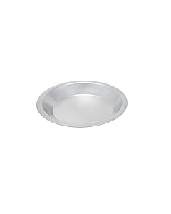 Omcan 8" x 1-1/4" 18-Gauge Aluminum Pie Pan