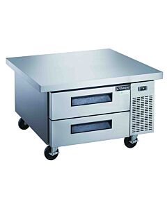 Dukers DCB52-60-D2 52" Two Drawer Commercial Refrigerator Chef Base - USA