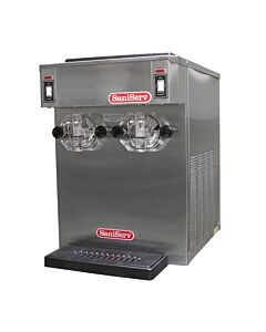 SaniServ 791 28 Qt. Countertop Frozen/Slush Beverage Twin Flavour Machine with AccuFreeze Control - 208-230V