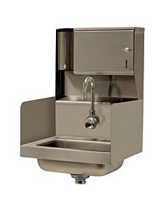 Advance Tabco 7-PS-131 Wall Mount Hand Sink with Hands-Free Electronic Faucet