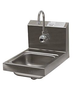 Advance Tabco 7-PS-53 Wall Mount Hand Sink with Hands-Free Electronic Faucet