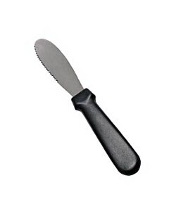 Omcan 3-5/8" X 1-1/4" Sandwich Spreader Black Handle