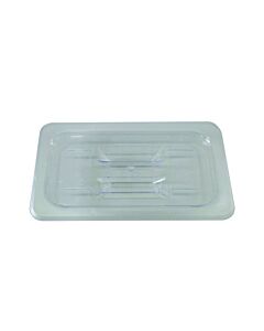 Omcan Full Size Food Pan Solid Clear Polycarbonate Cover - USA