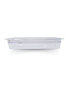 Omcan Full-Size Clear Polycarbonate Food Pan – 4" Deep - CA