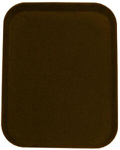 Omcan 18" X 14" Non-Slip Service Tray Rectangular Brown - CA
