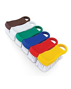 Omcan Brown Plastic Cutting Board Brush