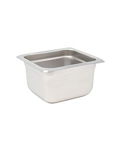 Omcan 1/6 Size Stainless Steel Steam Table Pan with 2 depths