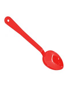 Omcan 13" Polycarbonate Serving Spoon - Red - CA