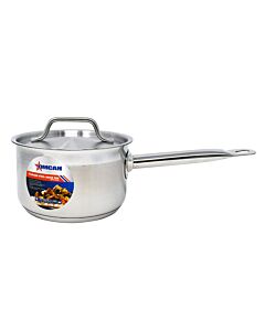 Omcan 2 QT Sauce Pan with Cover - CA