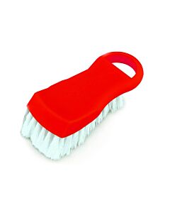 Omcan Red Plastic Cutting Board Brush