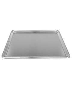 Omcan 18" x 13" 20-Gauge Stainless Steel Bun Pan/Sheet Pan with Open Bead - CA